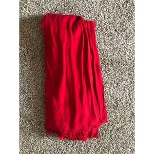 Red scarf